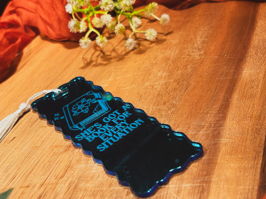 Every situation acrylic bookmark