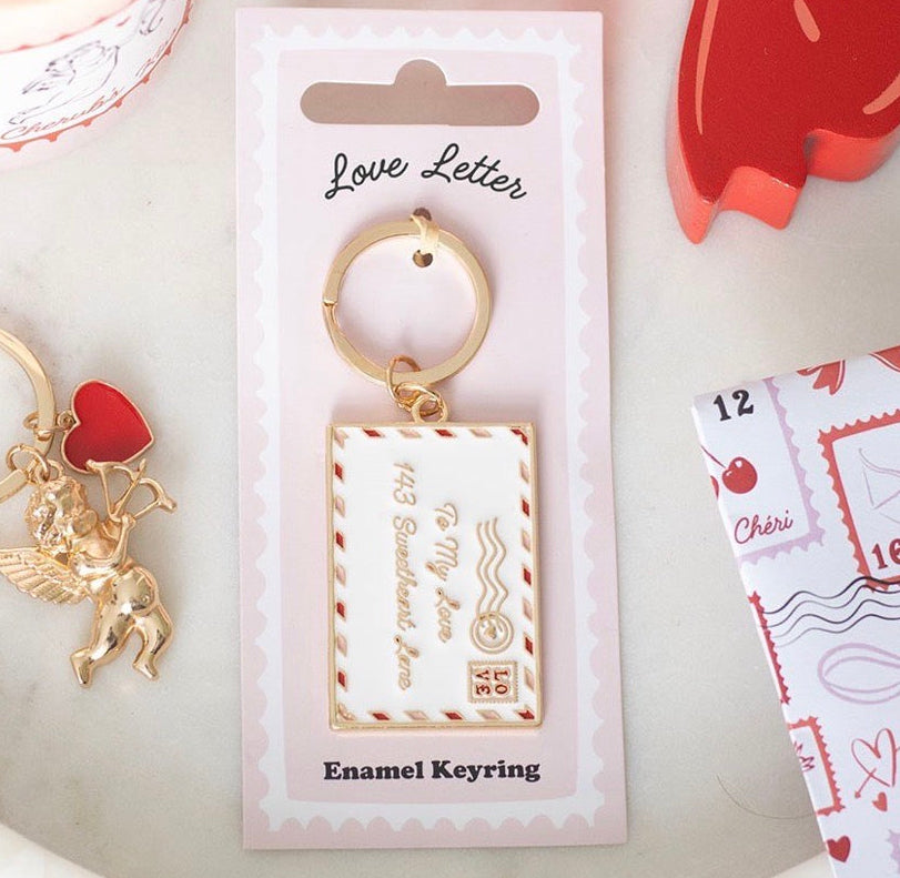 Love letter keychain