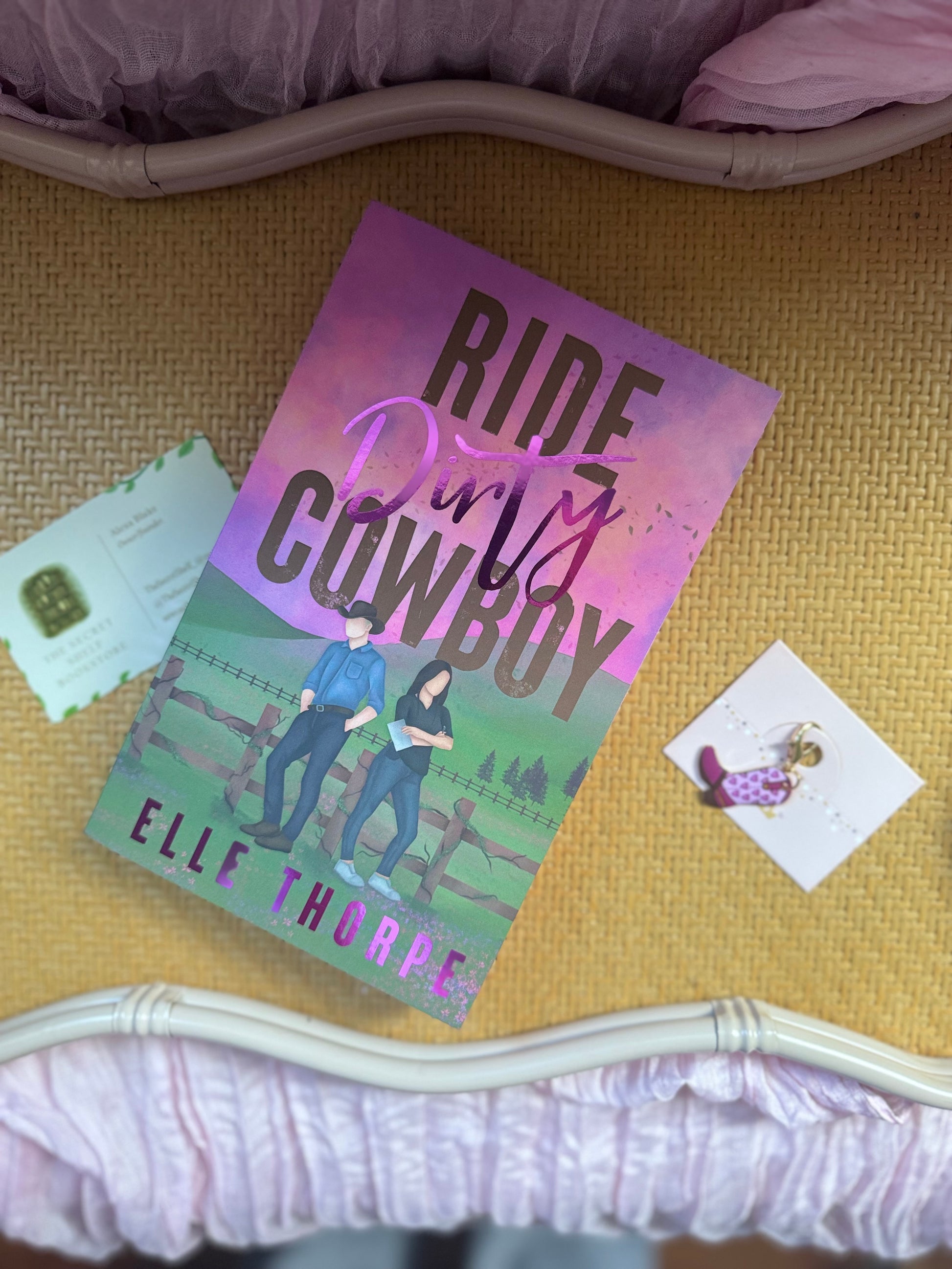 Ride Dirty Cowboy. Foil Cover and Sprayed Edges.