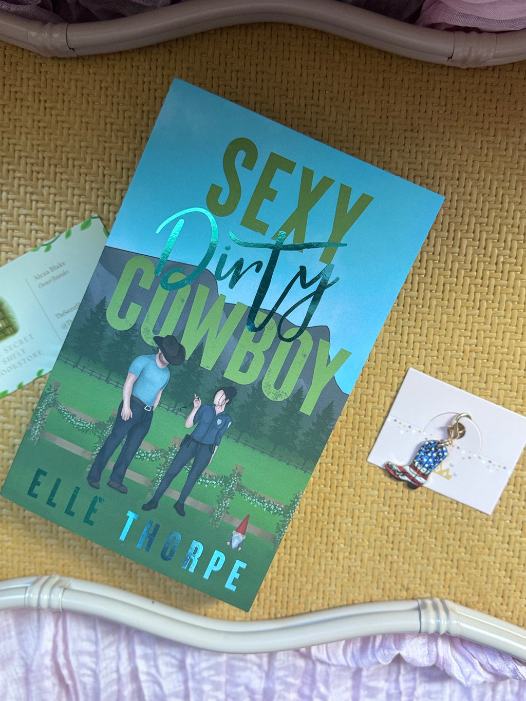 Sexy Dirty Cowboy. Foil Cover and Sprayed Edges