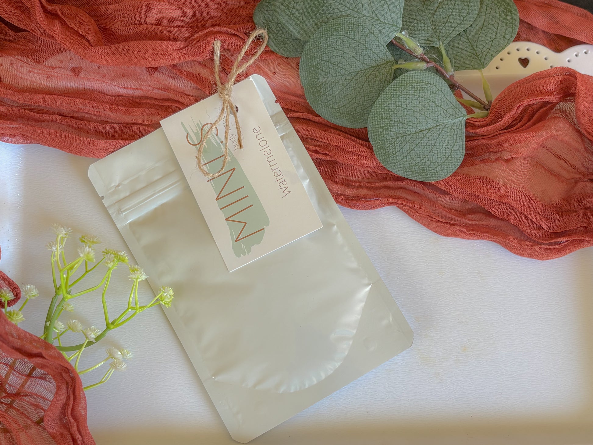 Mini body scrub